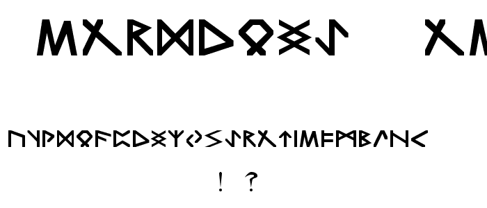 Trondheim Normal font